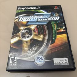 Need For Speed Underground 2 PS2 PlayStation 2 Complete with Manual CIB