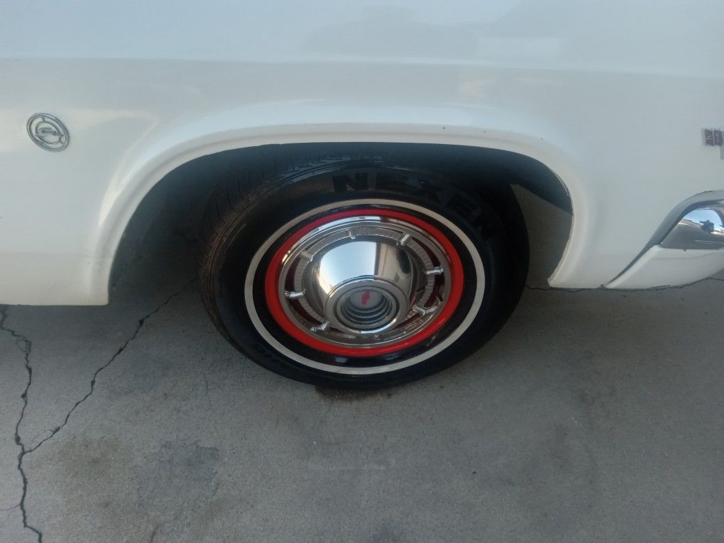 1966 Impala Hubcaps, Wheels & Tires