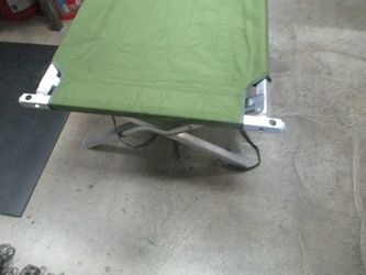 Used Military Style Aluminum Camping Cot-41111-57