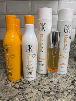 GK Hair Professional Hair Care Bundle – 7 Products – Brand New