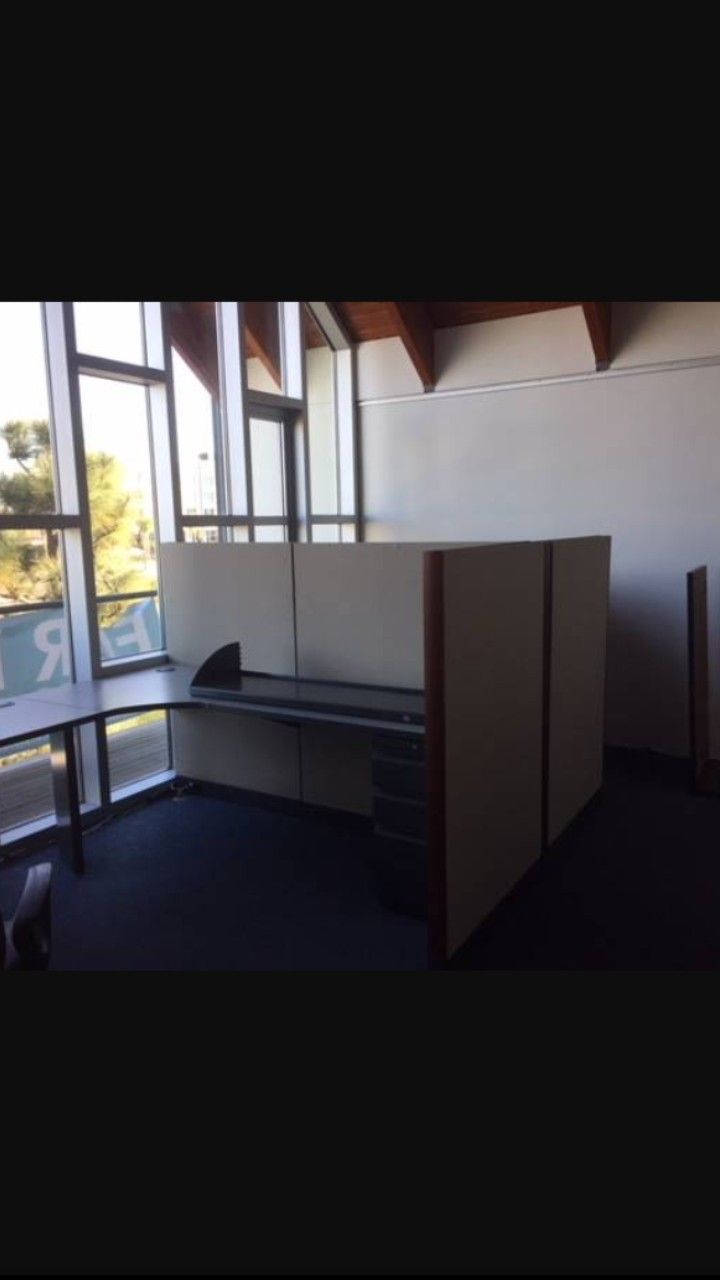 Office cubicles....
