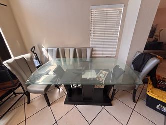 Glass table