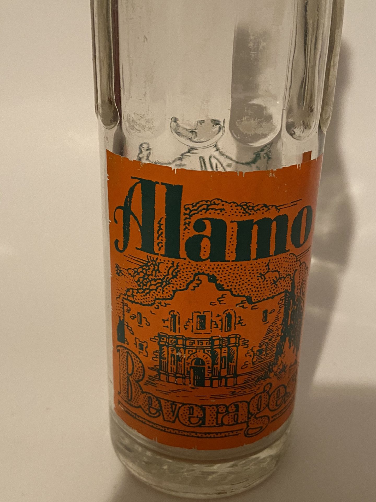 Antique Alamo Beverage bottle