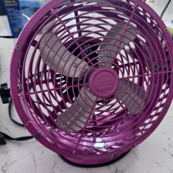 Pink Metal Fan 