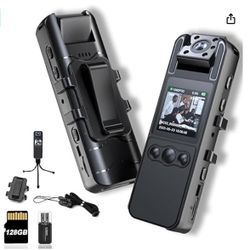 Body Camera with Audio and Video Recording