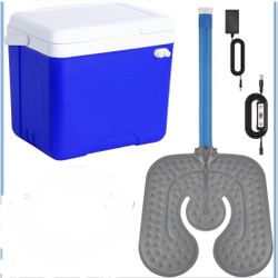 Post-Surgery Cold Therapy Machine, Universal Ice Pad Machine for Knee/Joint, Cryotherapy Machine for Knee Pain, Sprains, Swelling, and Other Ailments