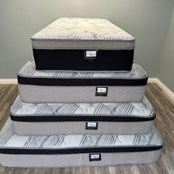 Full Bamboo Plush Comfort Europillow Top 12inch Matres!!