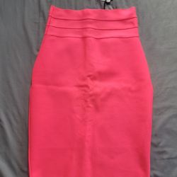 Women's Pink Strawberry Mini Skirt