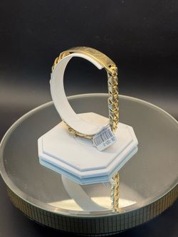 14k Solid Id Bracelet