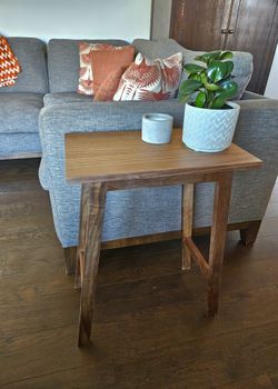 Solid Walnut Side Table