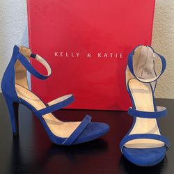 Kelly And Katie Women’s High Heels  Open Toe Stiletto Heels with Adjustable Ankle Strap