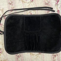 Black Make up Brush Pouch 