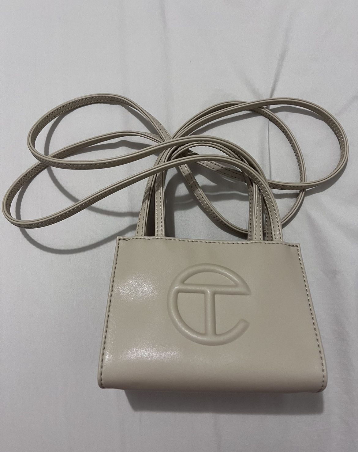 Small Cream Telfar Bag