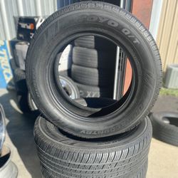 Used Tire Set 225/65R17 Toyo Open Country 