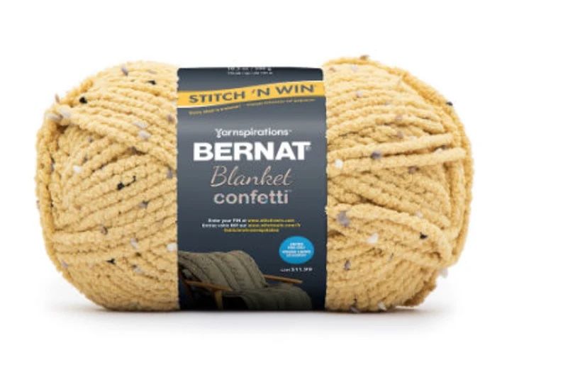 Bernat blanket confetti stitch n Win Yarn