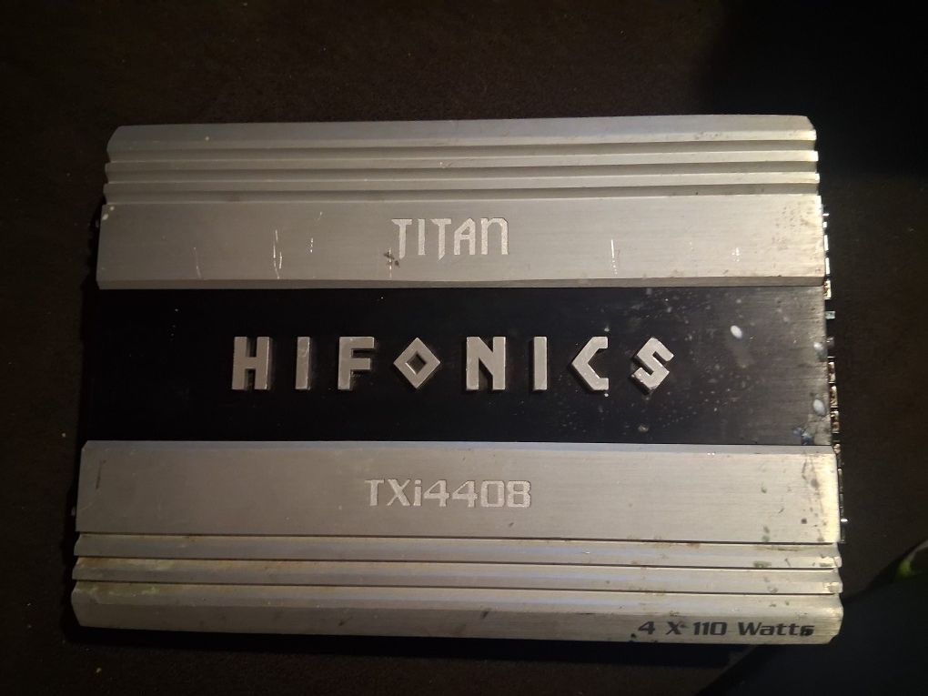 Hifonics Titan Txi 4408 4 Channel Amplifier 