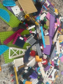 Lego lot 6 $15 (Lego friends and minifigures)