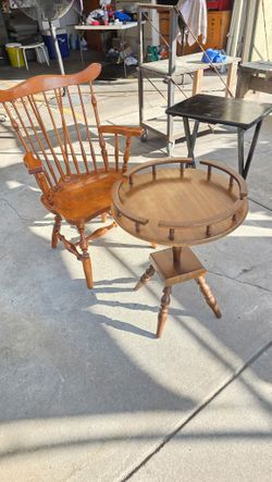 Chair With Table $50 Together