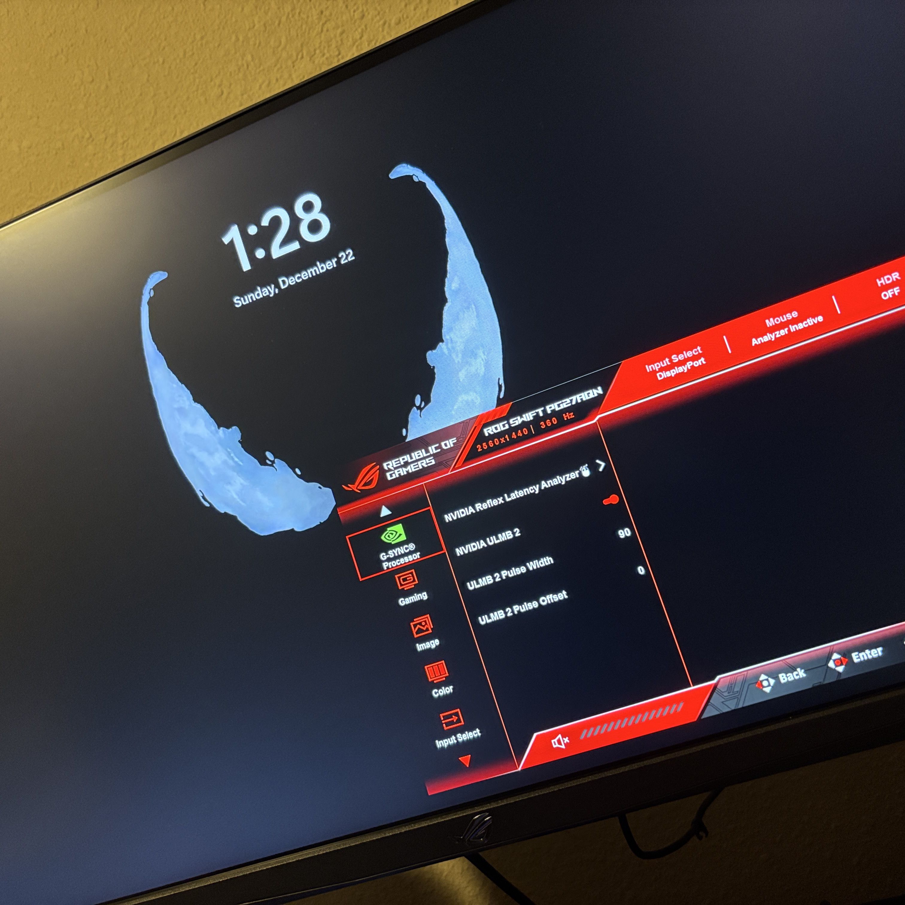 ASUS 1440p 360hz 1ms IPS Gaming Monitor! PG27AQN