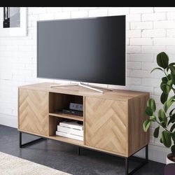 Oak/matte TV Stand 