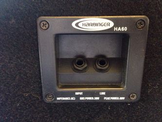 Harbinger HA60 Speakers do PA, Keyboards Guitar or whatever