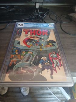 Thor#156 comic book graded
