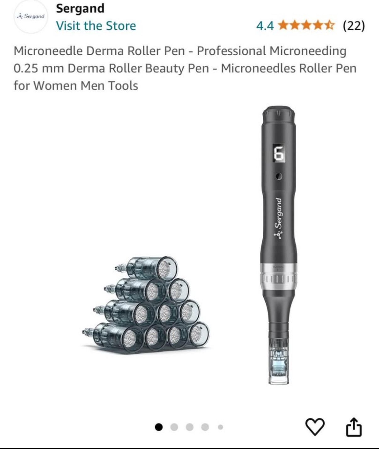 Micro needle derma roller pen