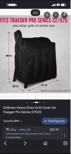 GRILLMAN Smoker Cover
