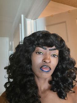 Black Curly Full Wig