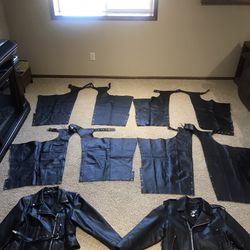 Leather Chaps and Coats