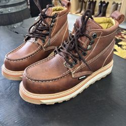 Botas De Piel De Mexico Comoda Para Trabajar 