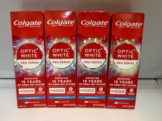Colgate Pro Series toothpaste all 4 x $15