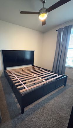 🛌 Urban Home Grace 2-Piece King Bedroom 🥱💤 Set in Raven