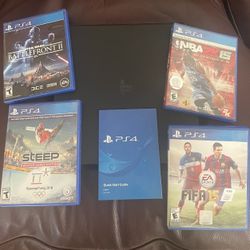 PS4 + games