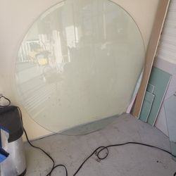 round glass for table 49x49