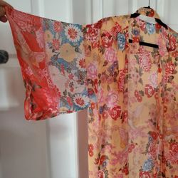 Stunning robe with belt