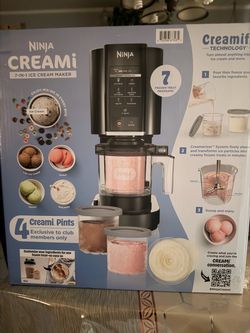 Ninja CREAMi 7-in-1 Ice Cream Maker Brand New