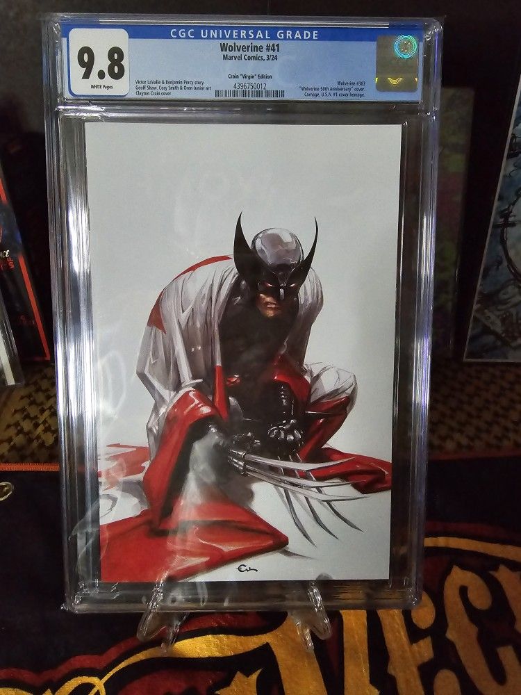 Wolverine #41 Virgin  1:100 Retailer Incentive CgC 9.8