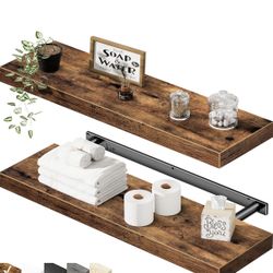 Wall Mounted Shelf Set of 2