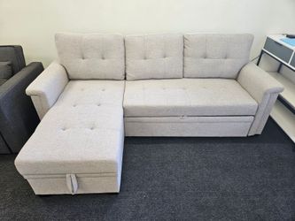 Foggy reversible sleeper sofa