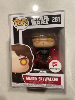 Dark Anakin Skywalker Funko Pop *MINT* Walgreens Exclusive Star Wars 281 with protector Clone Wars Ahsoka Obi wan Kenobi Darth Vader