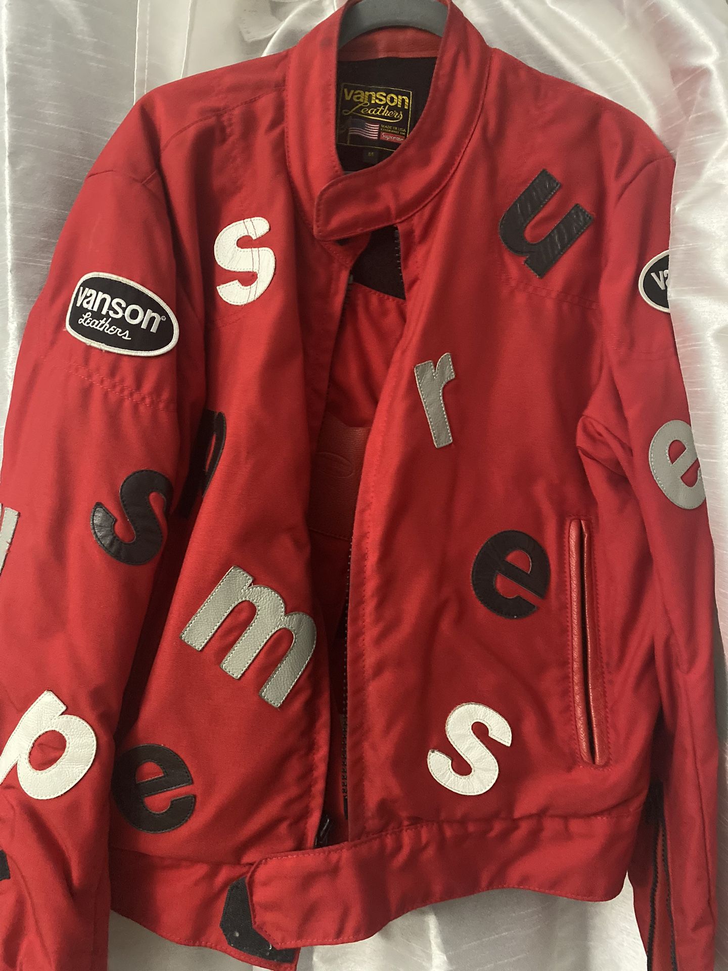 Supreme Vanson Leathers Codura Jacket Supreme®/Vanson Leathers