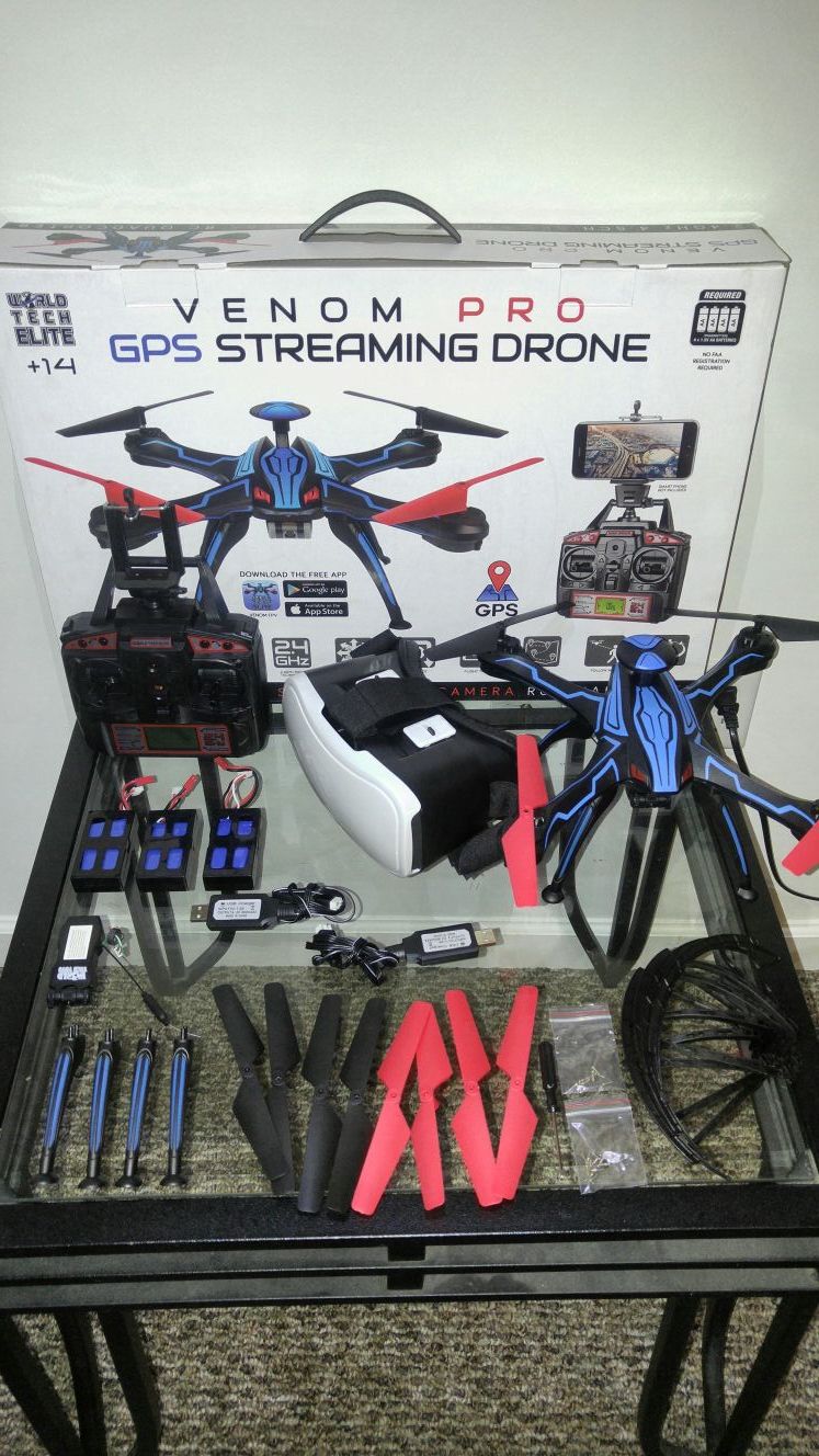 VENOM PRO GPS STREAMING DRONE for Sale in Dillsburg PA OfferUp