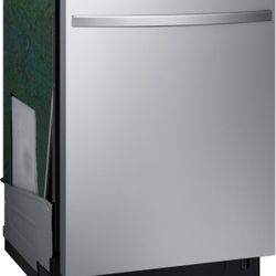 Samsung - StormWash 24" Top Control Built-In Dishwasher with AutoRelease Dry, 3rd Rack, 48 dBA - Stainless steel

