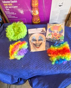 Halloween 🎃 costume clown wigs