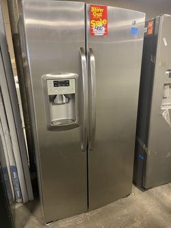 GE Side by Side Refrigerator Stainless