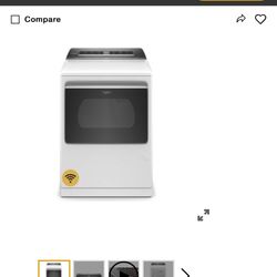 Whirlpool - 7.4 Cu. Ft. Smart Gas Dryer with Steam and Intuitive Controls - White