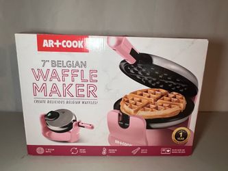 7" BELGIAN WAFFLE MAKER CREATE DELICIOUS BELGIAN WAFFLES!
