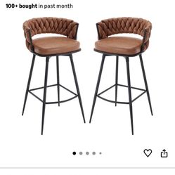 Bar Height Bar Stools Set of 2
