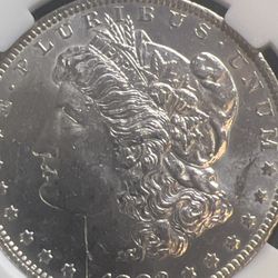 1882-O Morgan Silver Dollar 